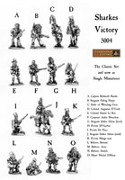 5004 Sharkes Victory - Flintloque Set (Single Miniatures or Full Set)