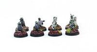 PTD HOF48 Grey Alien Science Team - 8 Miniatures