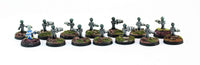 PTD HOF49 Grey Alien Soldiers - 14 Miniatures