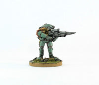 PTD IA013 Retained Varlet firing Angis Rifle - Green