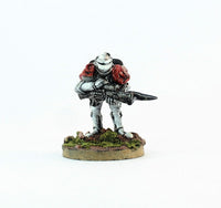 PTD IA014 Retained Varlet with Angis Rifle - White