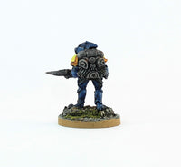 PTD IA015 Retained Varlet with Angis Rifle - Blue
