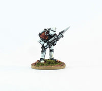 PTD IA016 Retained Varlet advancing Angis Rifle - White Armour