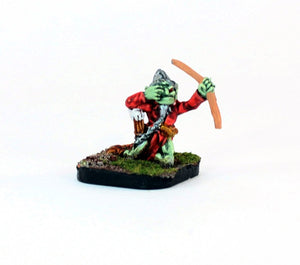 PTD OH14-05: Goblin kneeling firing Bow