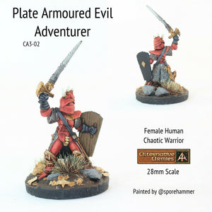 CA3-02 Plate Armoured Evil Female