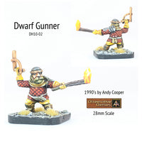 DH10-02 Dwarf Gunner with Torch and Instrument