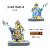 DH11-03 Dwarf Warlord with Axe