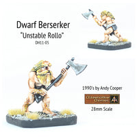 DH11-05 Dwarf Beserker with Axe