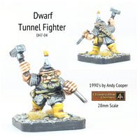 DH7-04 Dwarf with Hammer and Chisel