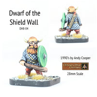 DH8-04 Dwarf with Club and Shield