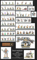 DHM01 Dwarf Multitude Miniature Set (Every Code) - Save 10%