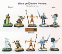 FL24 Winter and Summer Heroines (Value Pack with Saving)