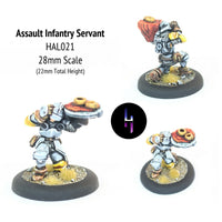 HAL021 Assault Infantry Servant  (with free slot base)