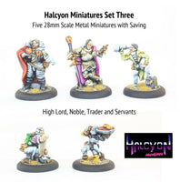 HALP03 Halcyon Miniatures Set 3 (with free slot bases and saving)