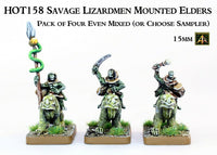 HOT158 Savage Lizardmen Mounted Elders