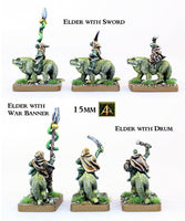 HOT158 Savage Lizardmen Mounted Elders