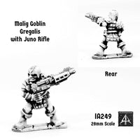 IA249 Malig Goblin with Juno Rifle fitting bayonet