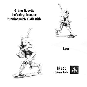 IA265 Grima running shouldered Moth Rifle