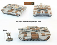 IAF100C Taranis Tracked MBT SPB Energy Turret (Super Heavy) - Free Pack of Drones included