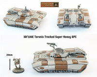 IAF100E Taranis Tracked APC (Super Heavy) - Free Pack of Drones included