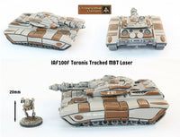 IAF100F Taranis Tracked MBT Laser Turret (Super Heavy) - Free Pack of Drones included