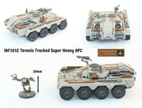 IAF101E Taranis Wheeled APC (Super Heavy) - Free Pack of Drones included