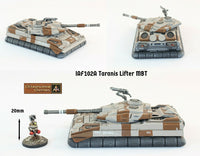 IAF102A Taranis Lifter MBT Cannon Turret (Super Heavy) - Free Pack of Drones included