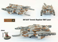 IAF103F Taranis Repulsar MBT Laser Turret (Super Heavy) - Free Pack of Drones included