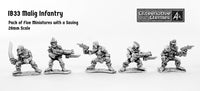 IB33 Malig Infantry (Five Pack with Saving)