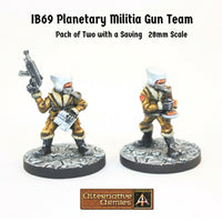 IB69 Planetary Militia Gun Team (Two Pack with Saving)