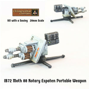 IB72 Moth 88 Rotary Espaten Portable Weapon (Kit with Saving)