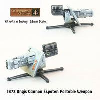 IB73 Angis Cannon Espaten Portable Weapon (Kit with Saving)