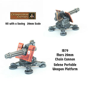 IB79 Mars 20mm Chain Cannon Selene Weapon Platform (Kit with Saving)