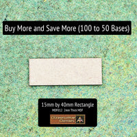 MDF012 40mm by 15mm – Buy More Save More (10, 50, 100)