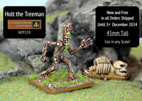 HOT159 Holt the Treeman (45mm tall) (Free in every shipped order auto until 3rd Dec 2024)