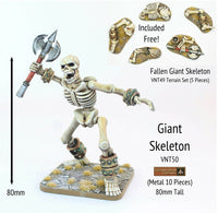 VNT50 Giant Skeleton (80mm tall comes with VNT49 set free)