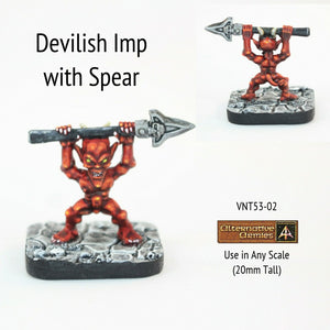 VNT53-02 Devilish Imp with Spear (Free Auto in Orders until 8th July)