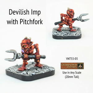 VNT53-03 Devilish Imp with Pitchfork (Free Auto in Orders until 8th July)