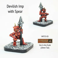 VNT53-05 Devilish Imp with Spear - Save 10%