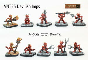 VNT53 Devilish Imps (Ten Miniature Value Pack) (SAve 15%)