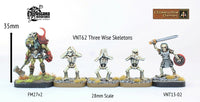 VNT62 Three Wise Skeletons (Value Pack) (Free automatically in all orders until 6th Feb 2025)