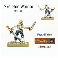 VNT64-01 Skeleton with Sword and Dagger