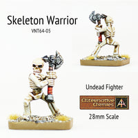 VNT64-05 Skeleton lunging with Axe