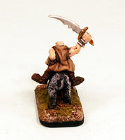 PTD OH26-03: Orc rider with Sword mounted on a Boar