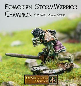 CM7-02 Fomorian Stormwarrior Champion (Save 25% until 10th March 2025)